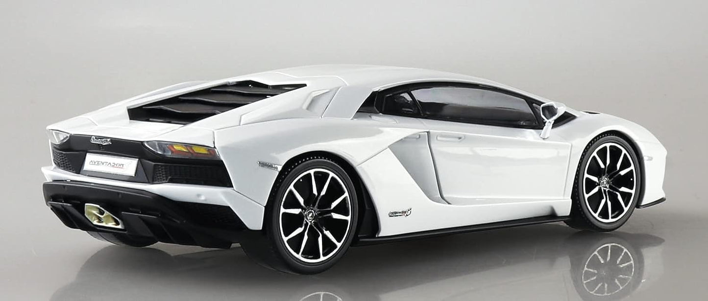 1/32 SNAP LAMBORGHINI AVENTADOR S (Pearl White)