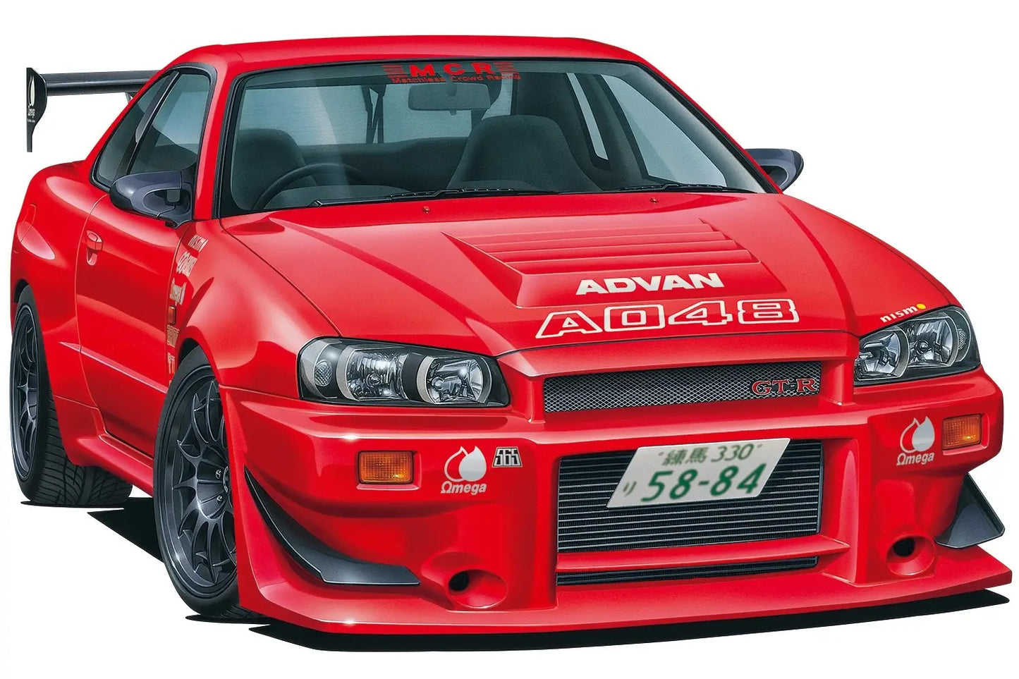 1/24 MCR BNR34 NISSAN SKYLINE GT-R '02