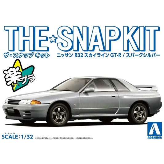 1/32 SNAP NISSAN R32 SKYLINE GT-R (Spark Silver)