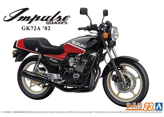 1/12 SUZUKI GK72A GSX400FS IMPULSE '82