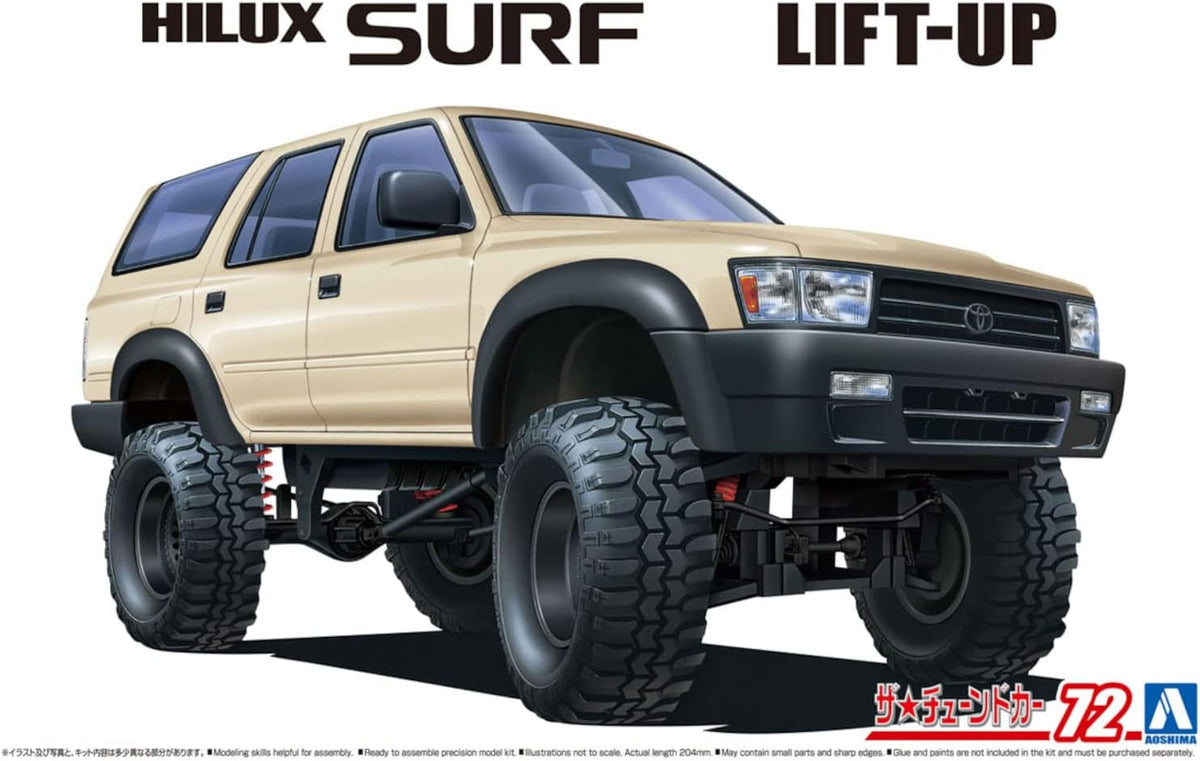 1/24 TOYOTA VZN130G HILUX SURF LIFT UP '91