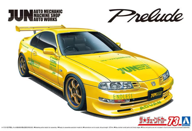 1/24 JUN Auto Mechanic Machine Shop Auto Works HONDA BB1 PRELUDE '91