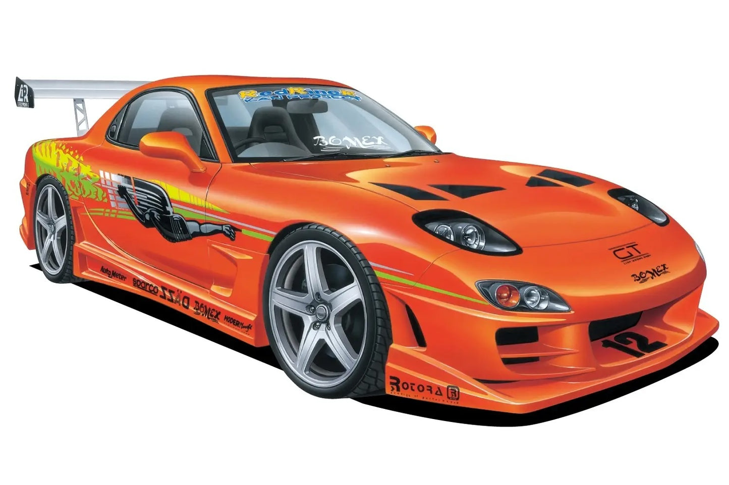 1/24 BOMEX MAZDA FD3S RX-7 '99