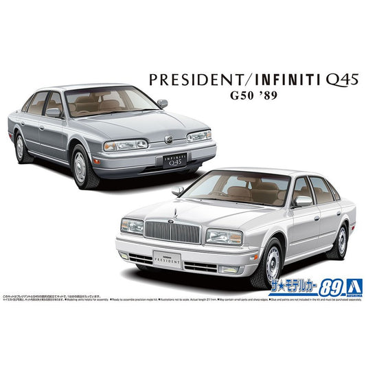 1/24 NISSAN G50 PRESIDENT/INFINITI Q45 '89