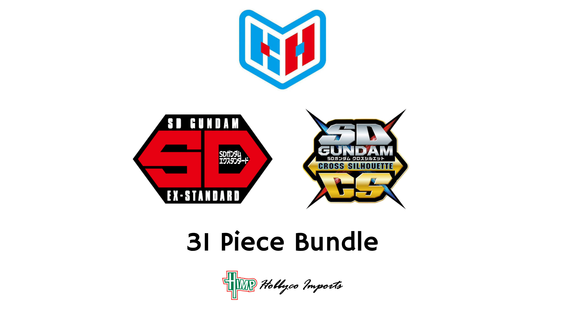 Bundle - Gunpla Super Deformed Model kits (31pcs)