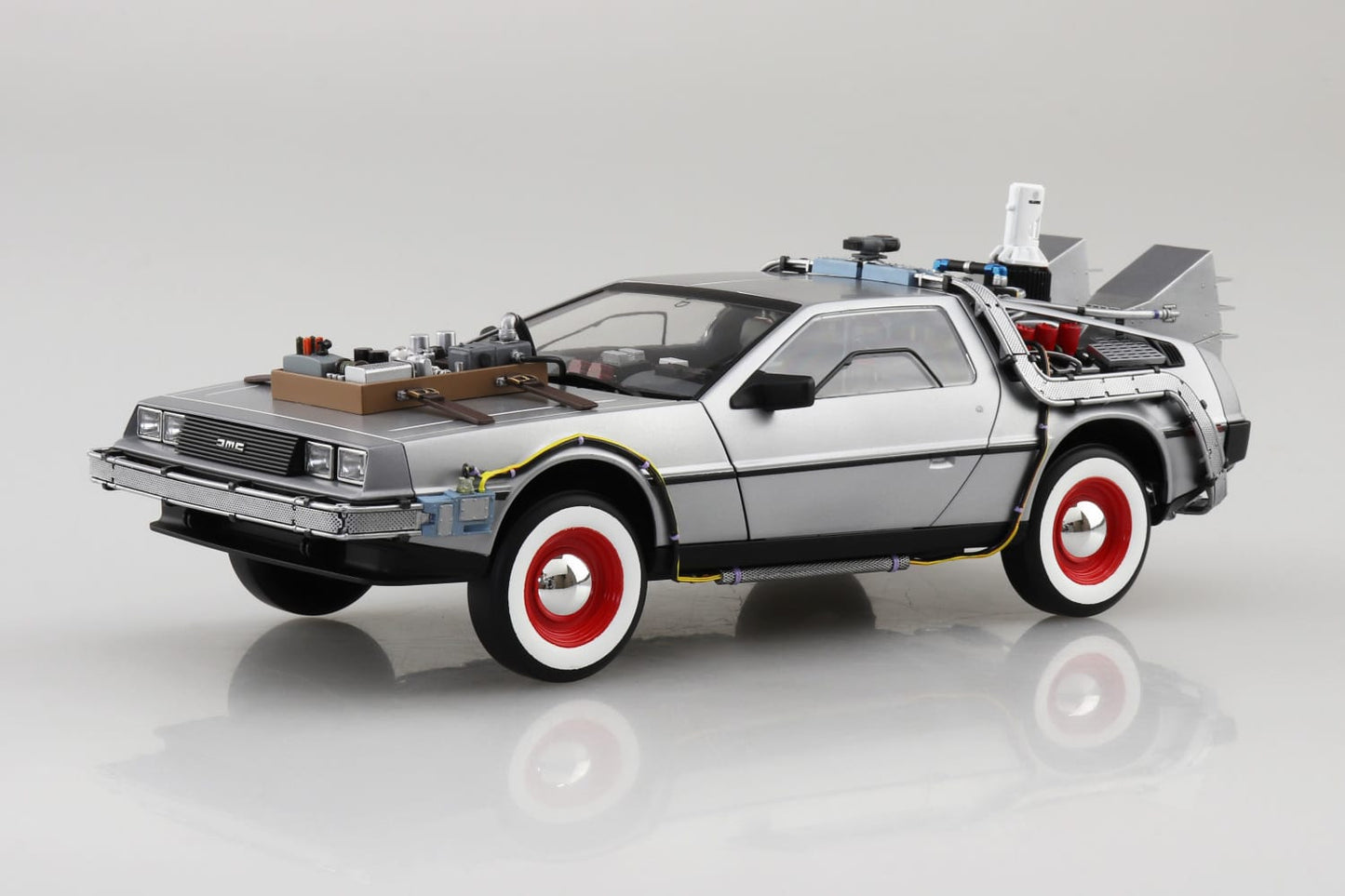 1/24 Time Machine From Back To The Future Part III