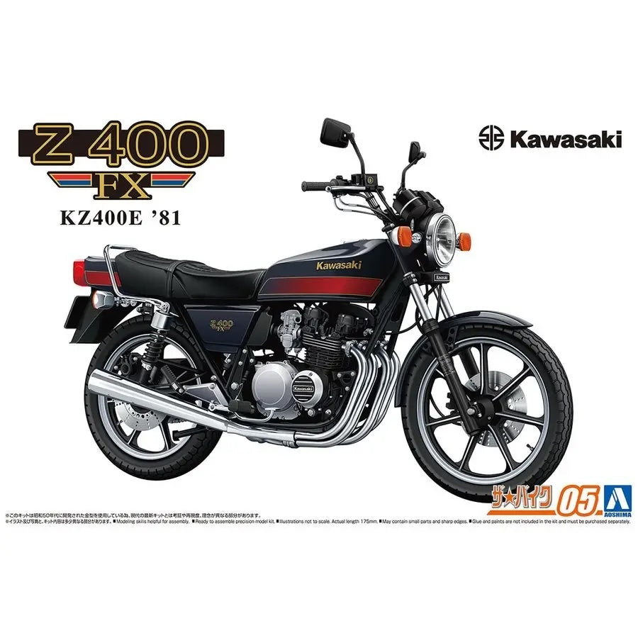 1/12 KAWASAKI KZ400E Z400FX '81