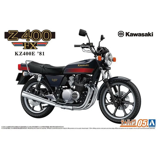 1/12 KAWASAKI KZ400E Z400FX '81
