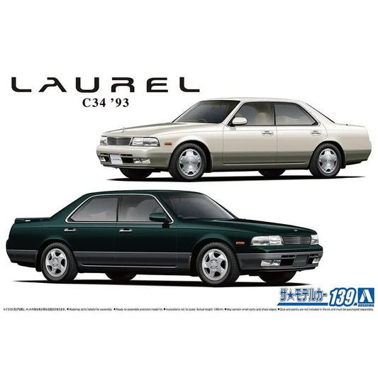1/24 NISSAN GC34 Laurel Medalist V/Club S '93