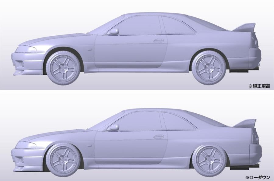 1/32 SNAP NISSAN R33 SKYLINE GT-R (Black)