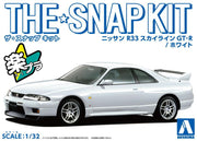 1/32 SNAP NISSAN R33 SKYLINE GT-R (White)