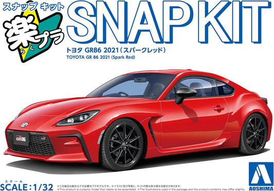 1/32 SNAP TOYOTA GR 86 2021 (Spark Red)