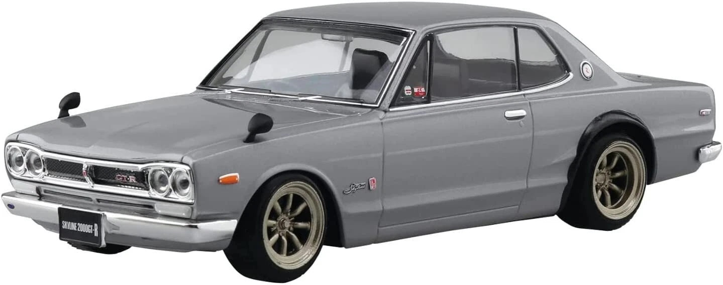 1/32 SNAP NISSAN SKYLINE 2000 GTR CUSTOM WHEEL (Silver)