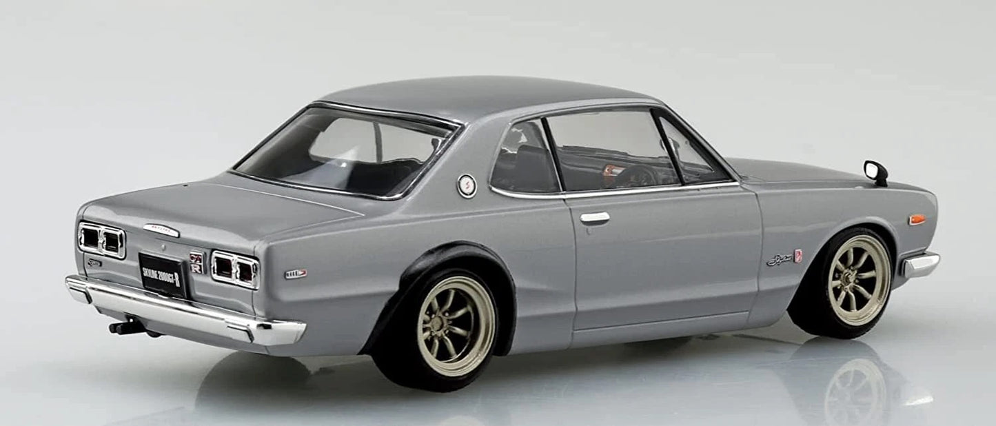1/32 SNAP NISSAN SKYLINE 2000 GTR CUSTOM WHEEL (Silver)