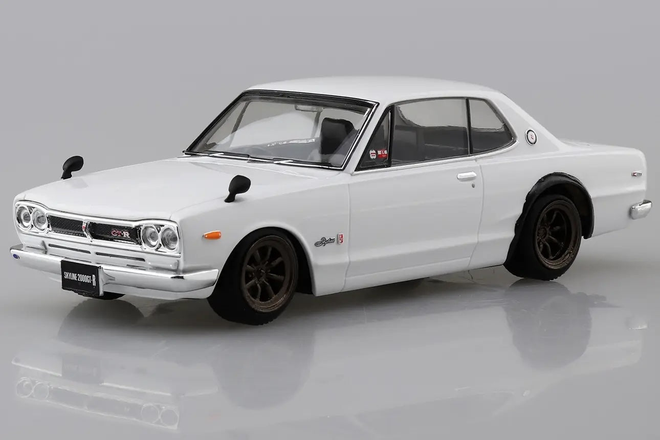 1/32 SNAP NISSAN SKYLINE 2000 GTR CUSTOM WHEEL (White)