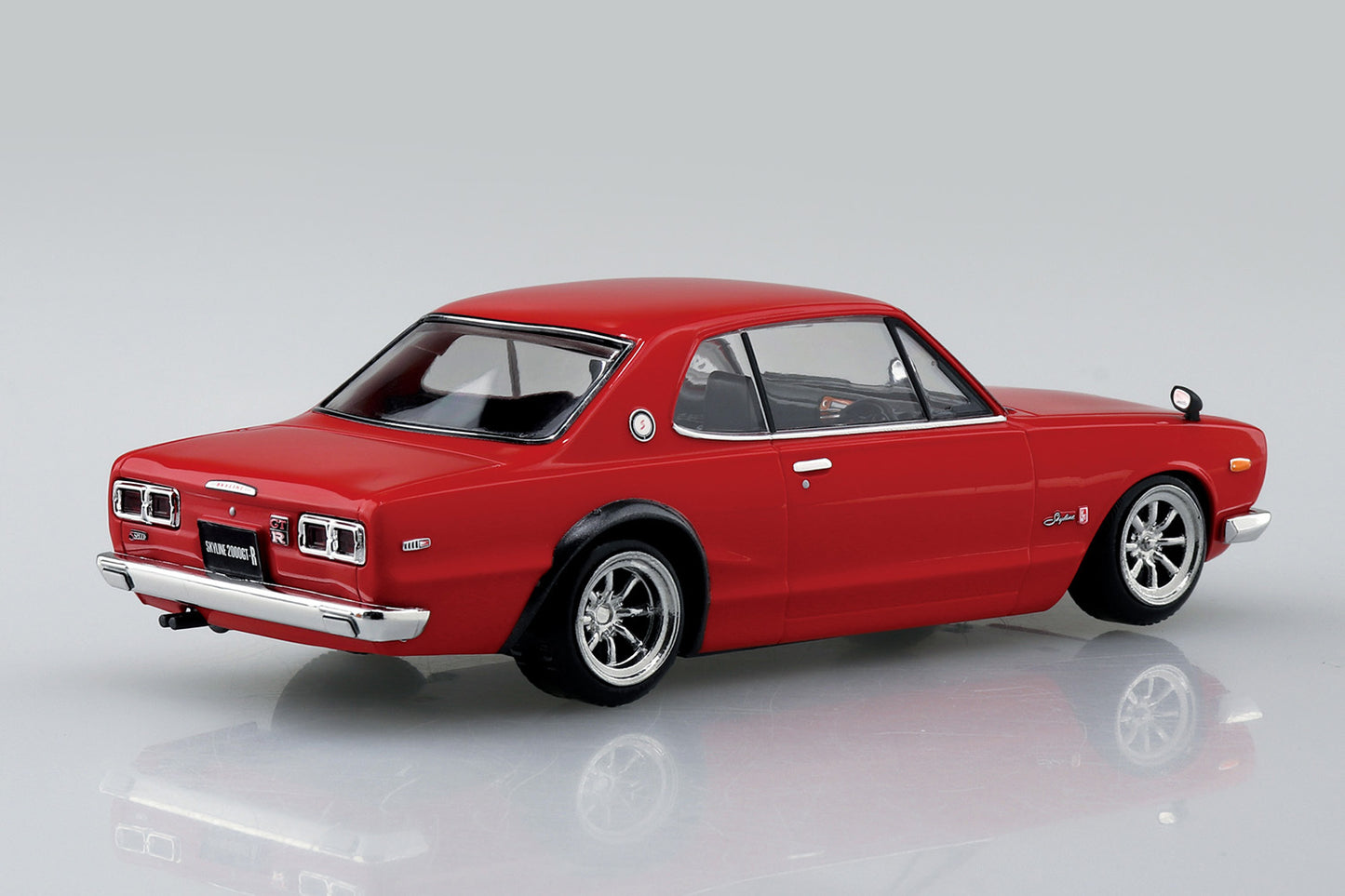1/32 SNAP NISSAN SKYLINE 2000 GTR CUSTOM WHEEL (Red)
