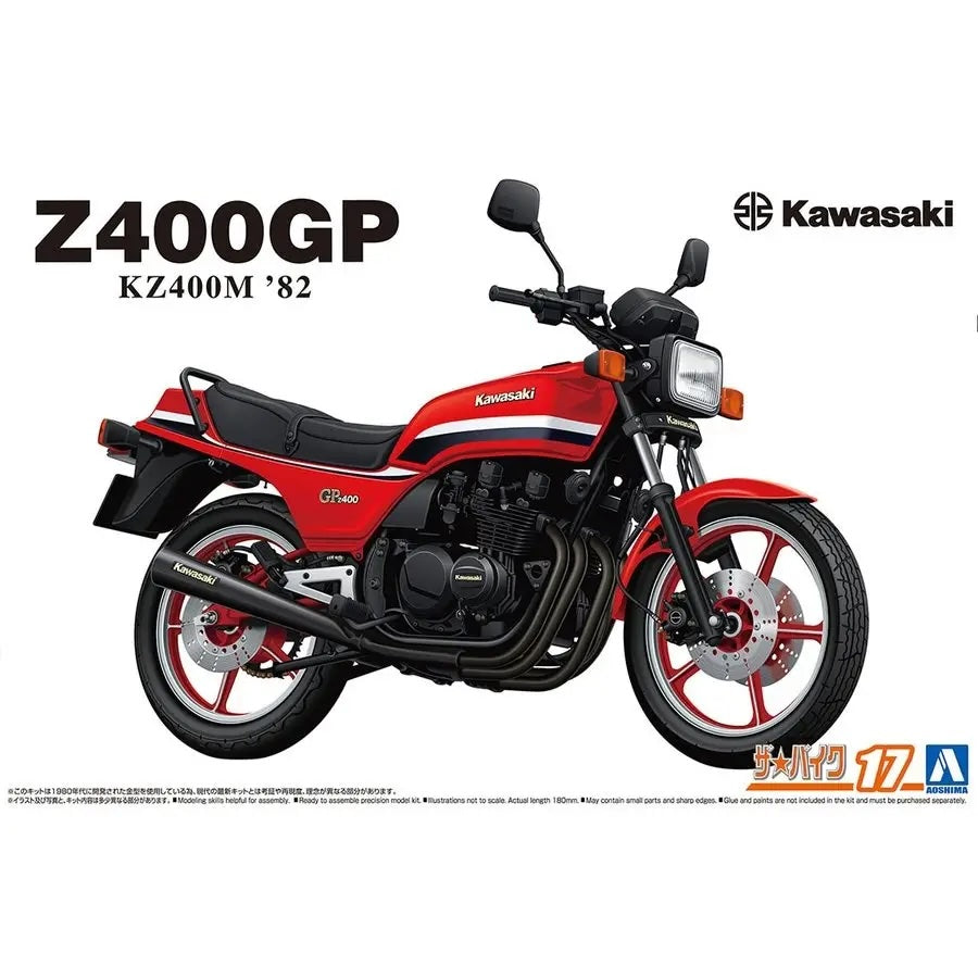 1/12 KAWASAKI KZ400M Z400GP '82