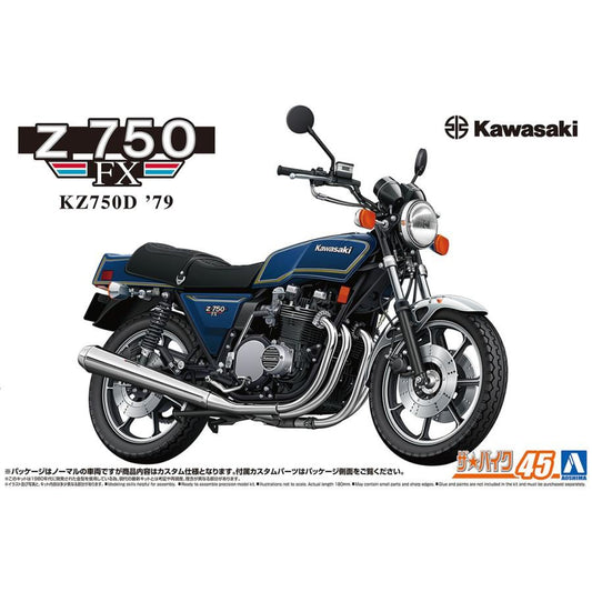 1/12 KAWASAKI KZ750D Z750FX '79 CUSTOM