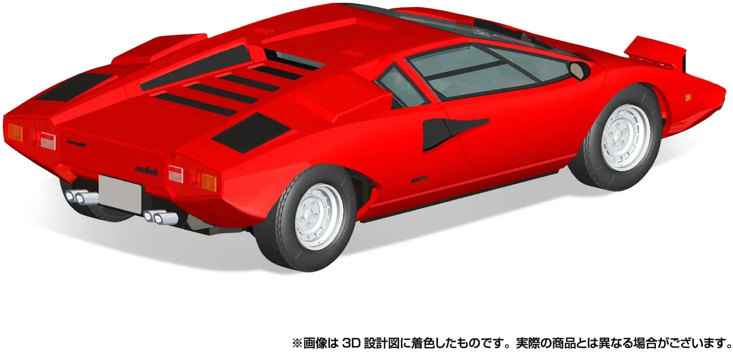 1/32 SNAP LAMBORGHINI Countach LP400 (Red)