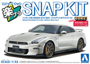 1/32 SNAP NISSAN R35 NISSAN GT-R 2024 (Brilliant White Pearl)