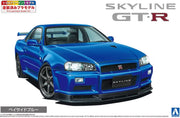 1/24 NISSAN BNR34 SKYLINE GT-R V-Spec II '00 Bayside Blue