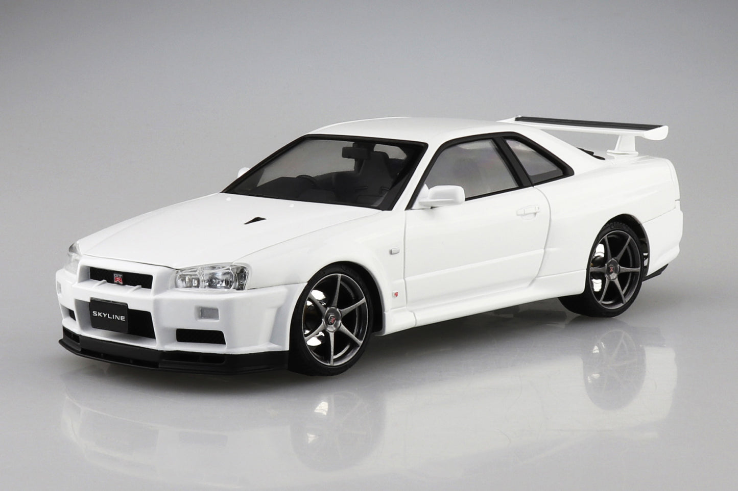 1/24 NISSAN BNR34 SKYLINE GT-R V-Spec II '00 White