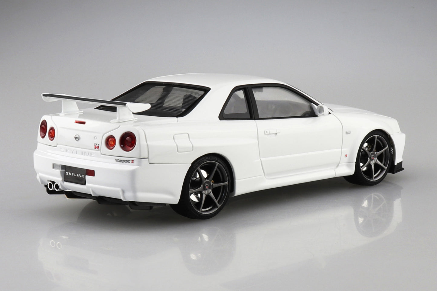 1/24 NISSAN BNR34 SKYLINE GT-R V-Spec II '00 White