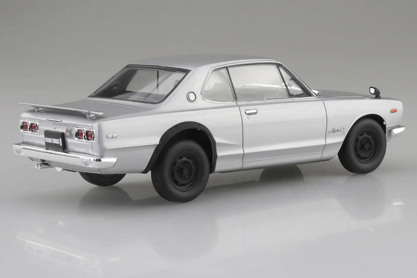 1/24 SNAP NISSAN KPGC10 Skyline HT 2000 GT-R 1970 Silver