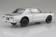 1/24 SNAP NISSAN KPGC10 Skyline HT 2000 GT-R 1970 Silver