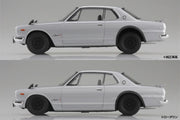 1/24 SNAP NISSAN KPGC10 Skyline HT 2000 GT-R 1970 Silver