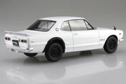 1/24 SNAP NISSAN KPGC10 Skyline HT 2000 GT-R 1971 White