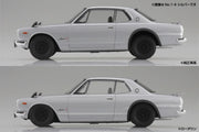 1/24 SNAP NISSAN KPGC10 Skyline HT 2000 GT-R 1971 White