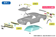 1/24 SNAP NISSAN KPGC10 Skyline HT 2000 GT-R 1971 White