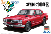 1/24 SNAP NISSAN KPGC10 Skyline HT 2000 GT-R 1970 Red