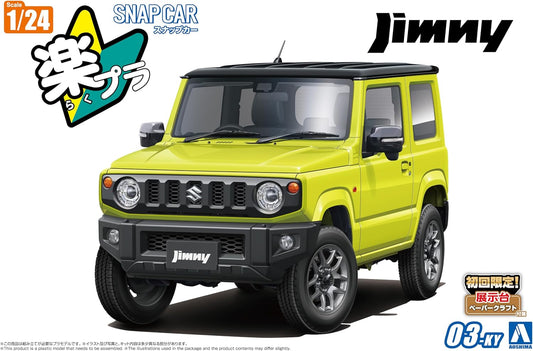 1/24 SNAP SUZUKI JB64 Jimny 2018 (Kinetic Yellow)