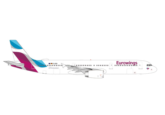1/500 Eurowings Airbus A321 D-AIDO