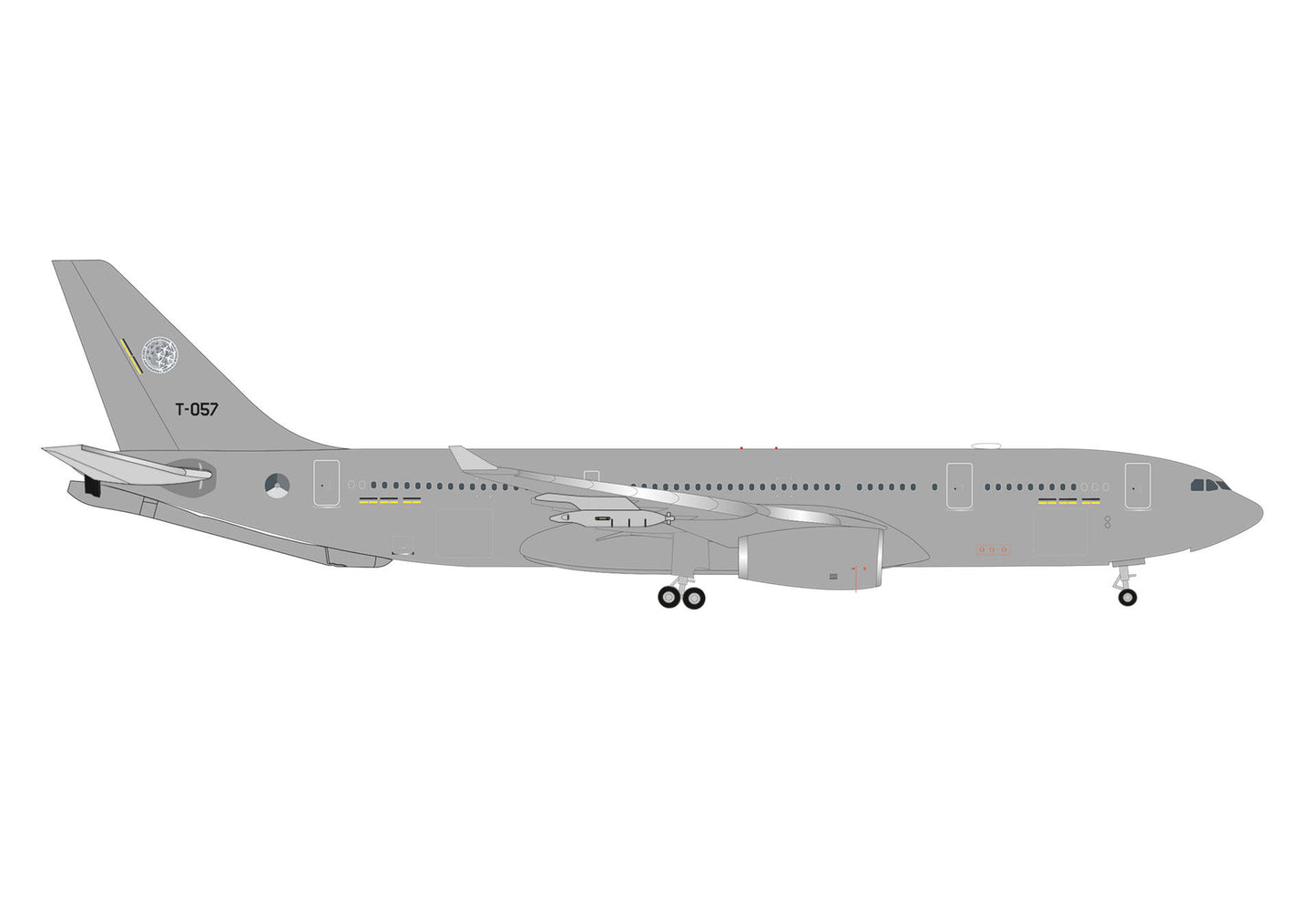 1/500 NATO Multinational Multirole Tanker Unit (MMU) Airbus A330 MRTT Eindhoven T-057