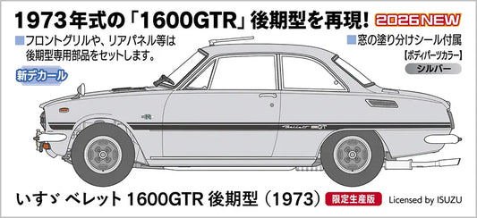 1/24 ISUZU BELLETT 1600GTR Late Version (1973)