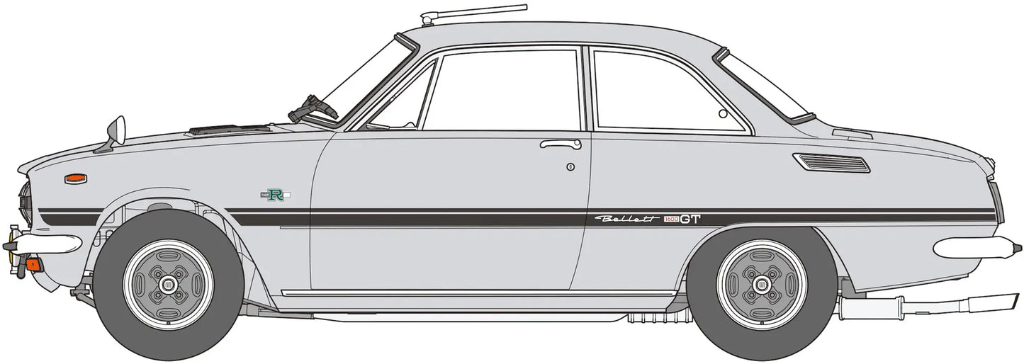 1/24 ISUZU BELLETT 1600GTR Late Version (1973)