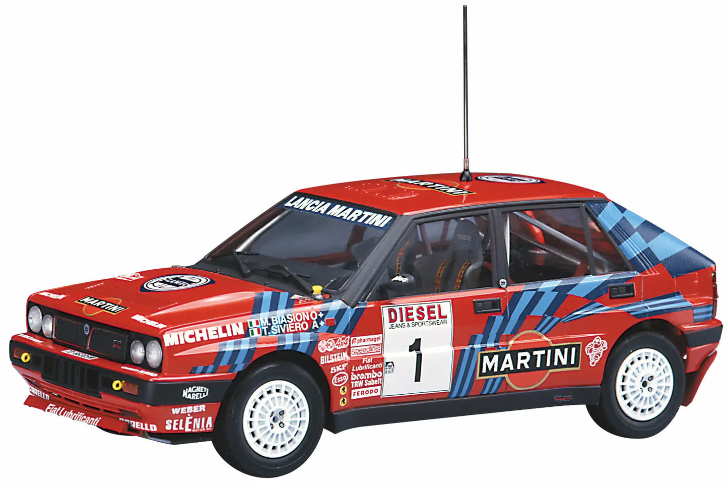 1/24 LANCIA DELTA HF integrale 16v 1989 SANREMO RALLY