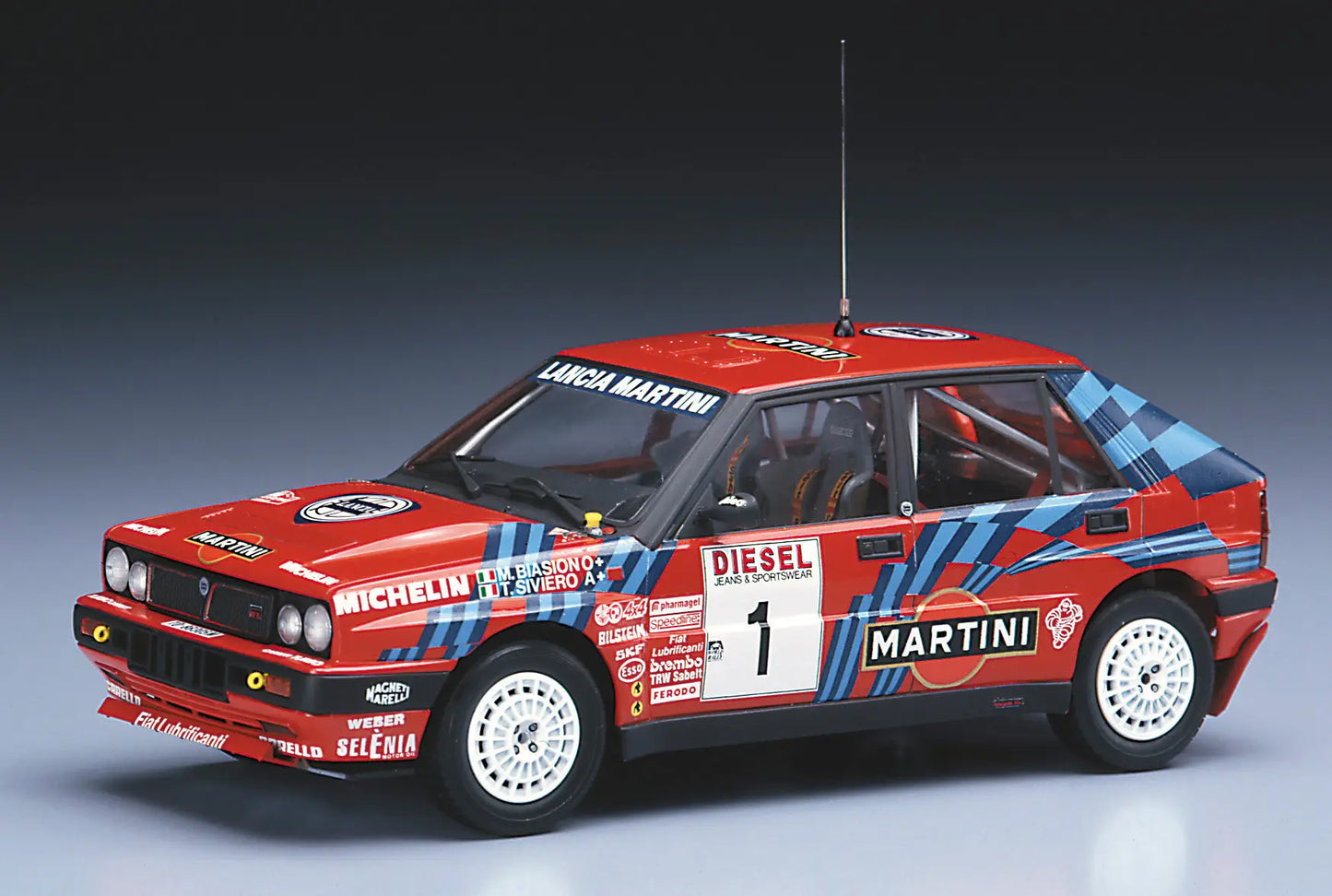 1/24 LANCIA DELTA HF integrale 16v 1989 SANREMO RALLY