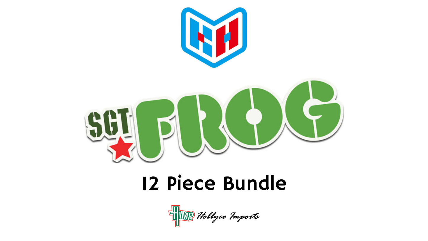 Bundle - Bandai Sergent Keroro Model Kits (12pcs)