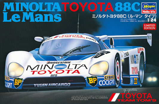 1/24 MINOLTA TOYOTA 88C Le Mans