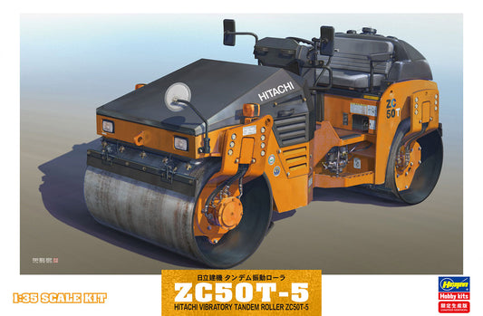 1/35 HITACHI VIBRATORY TANDEM ROLLER ZC50T-5
