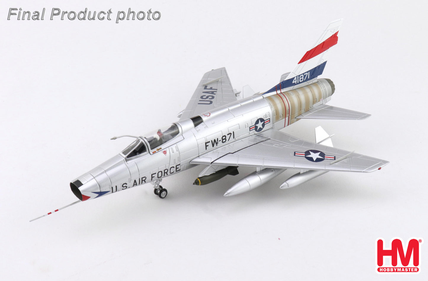 1/72 F-100 Super Sabre FW-871 USAF National Military Museum (Soesterberg)