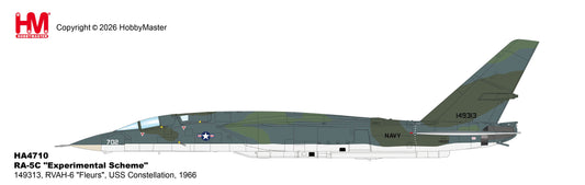 1/72 RA-5C "Experimental Scheme" 149313 RVAH-6 "Fleurs" USS Constellation 1966