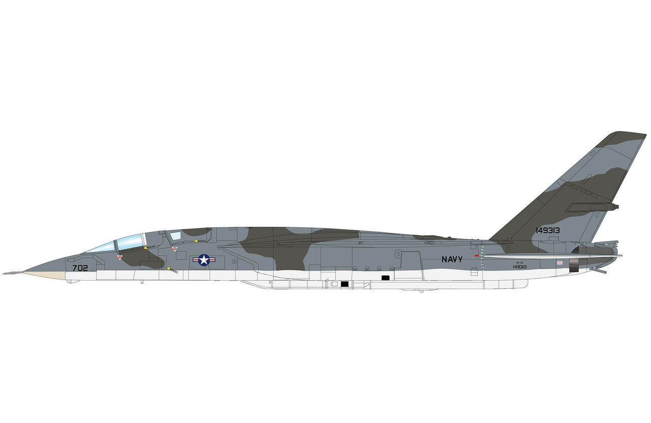 1/72 RA-5C "Experimental Scheme" 149313 RVAH-6 "Fleurs" USS Constellation 1966