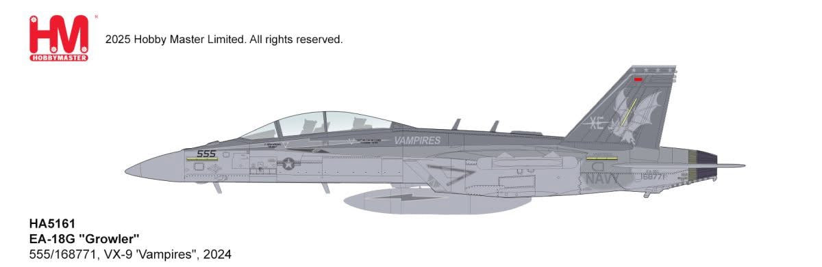 1/72 EA-18G "Growler" 555/168771 VX-9 'Vampires" 2024