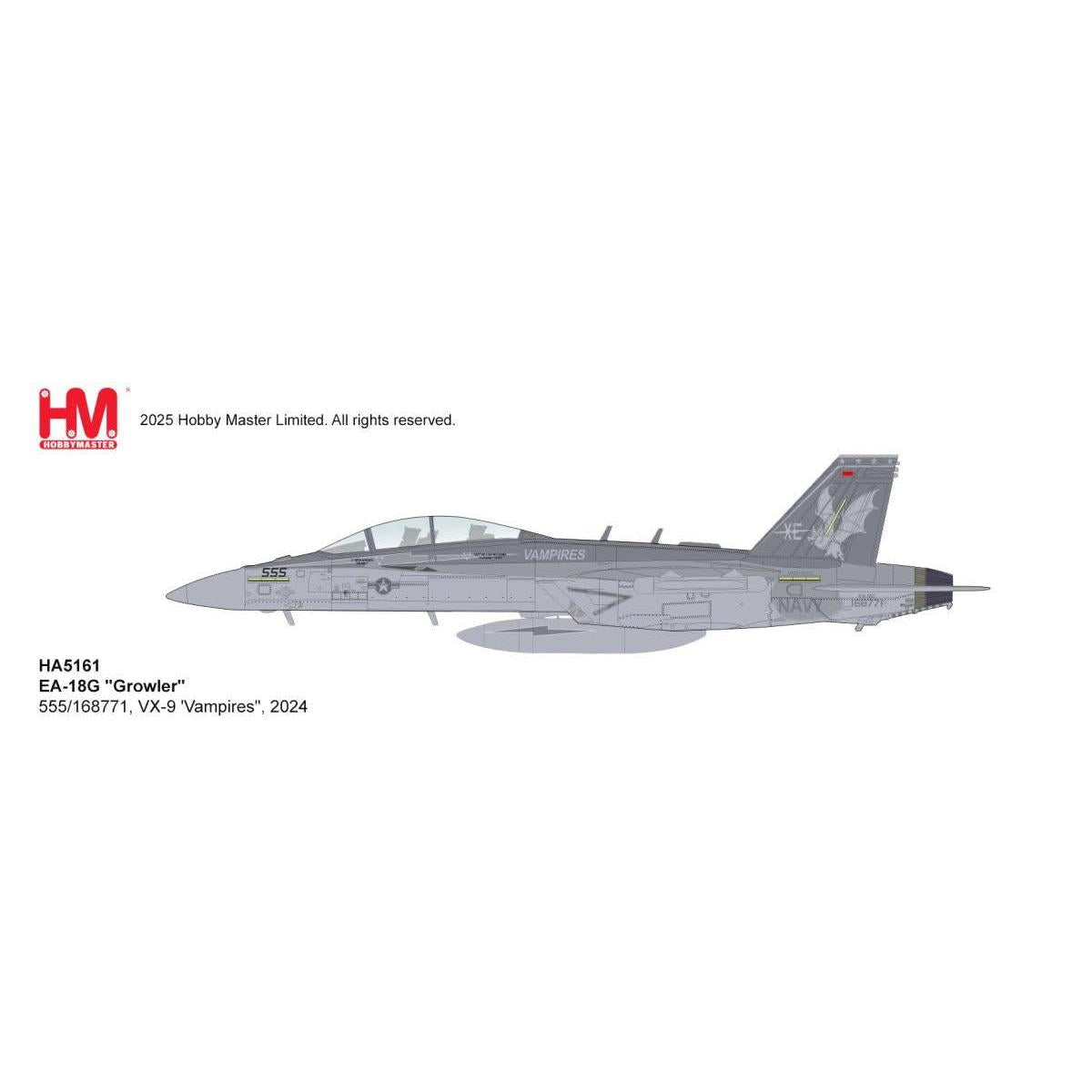1/72 EA-18G "Growler" 555/168771 VX-9 'Vampires" 2024