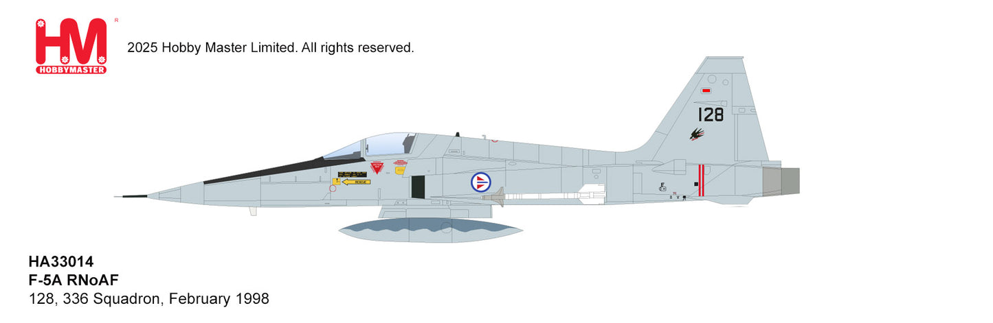 1/72 F-5A RNoAF 128 336 Squadron February 1998